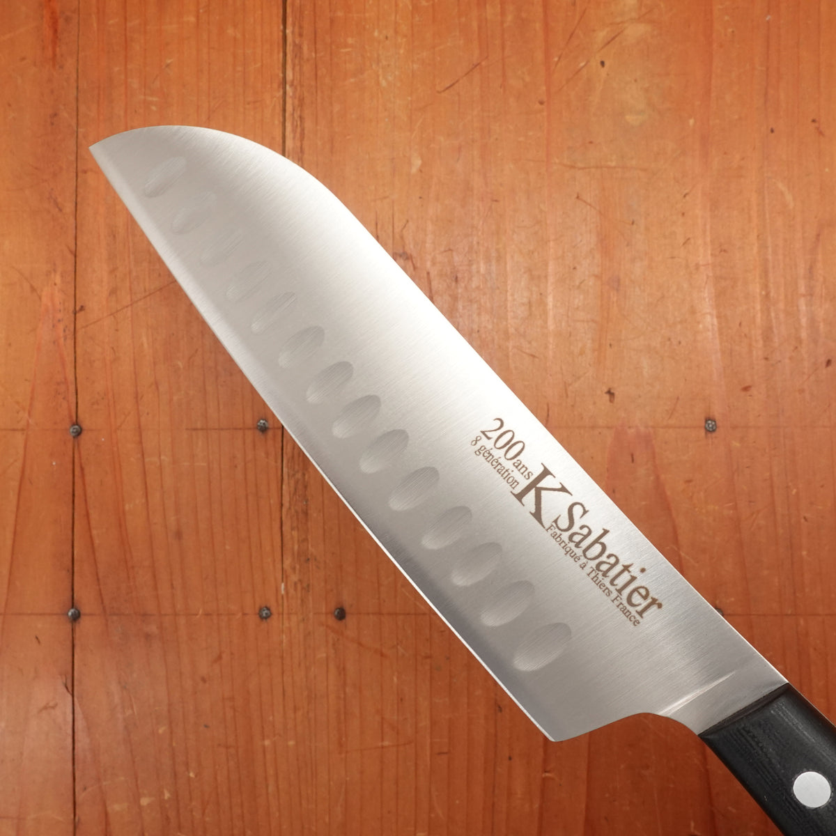 K Sabatier 200th Anniversary 7" Santoku Nitrogen Stainless G10