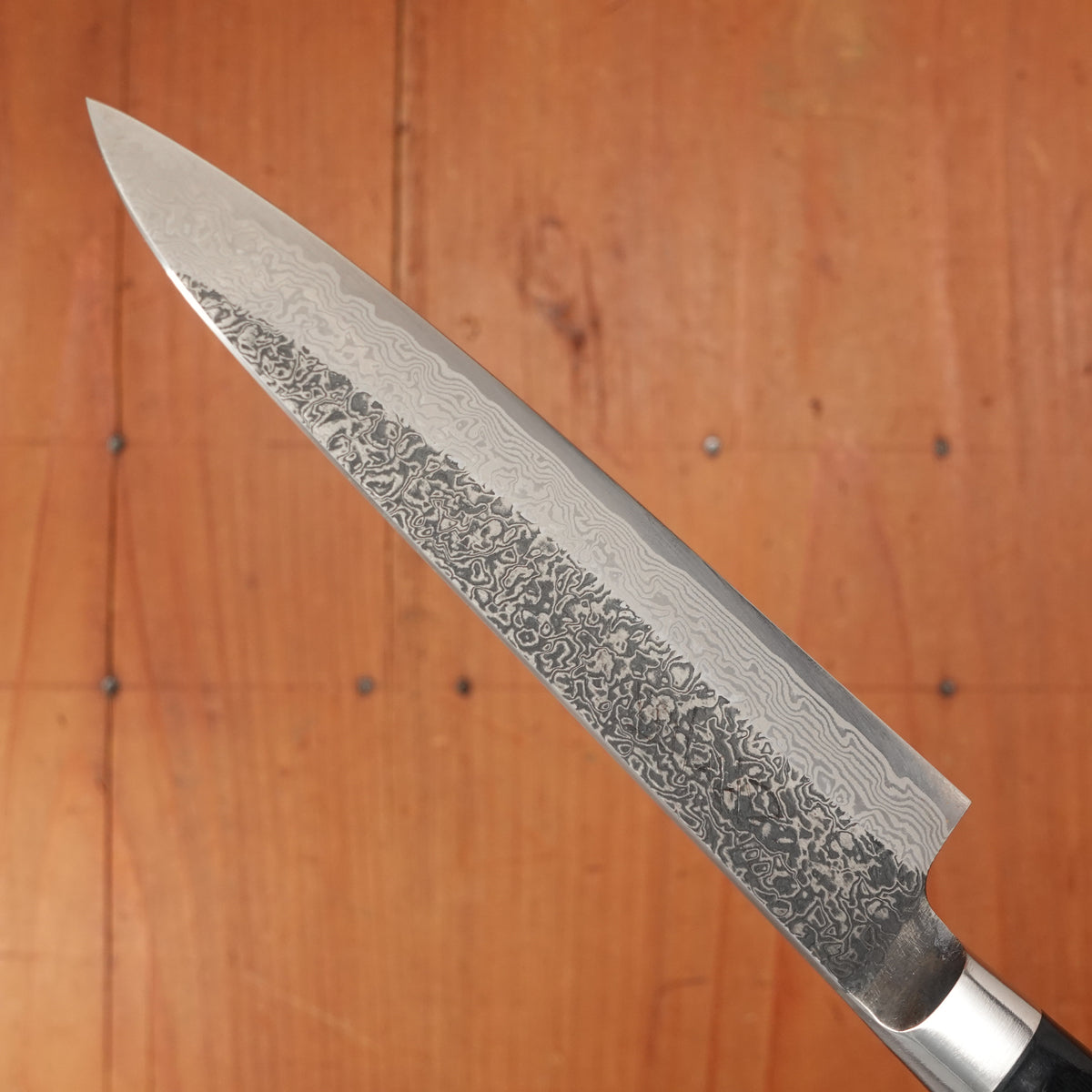 New Old Stock Yoshikane 135mm Petty SLD Suminagashi Western Handle