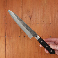 New Old Stock Yoshikane 135mm Petty SLD Suminagashi Western Handle