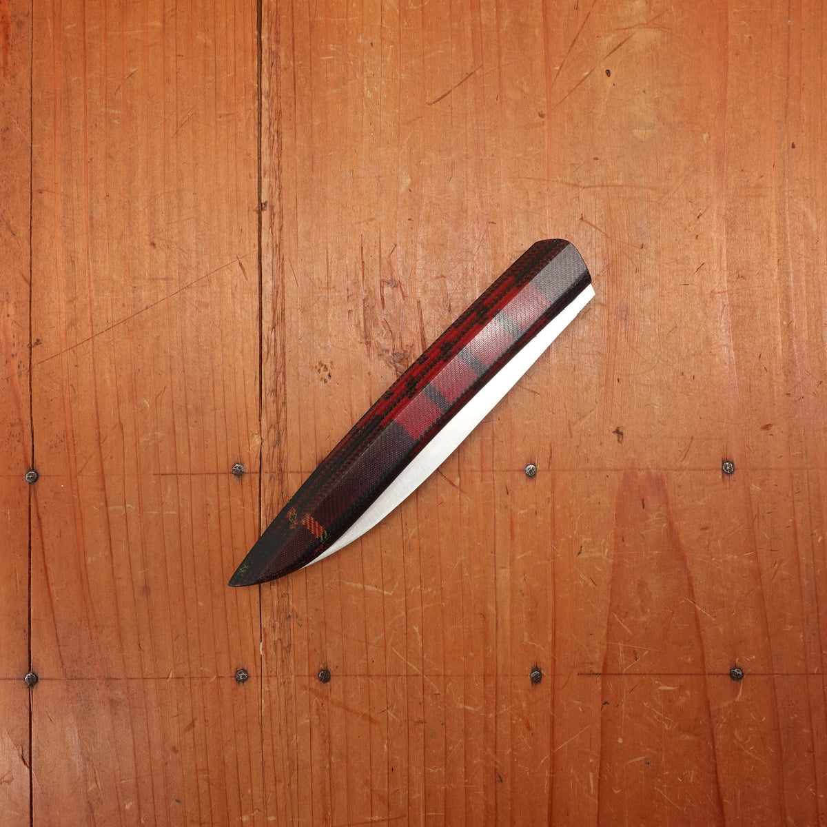 Roland Lannier Why So Serious? 13.5cm Stainless Liner Lock Scottish Tartan