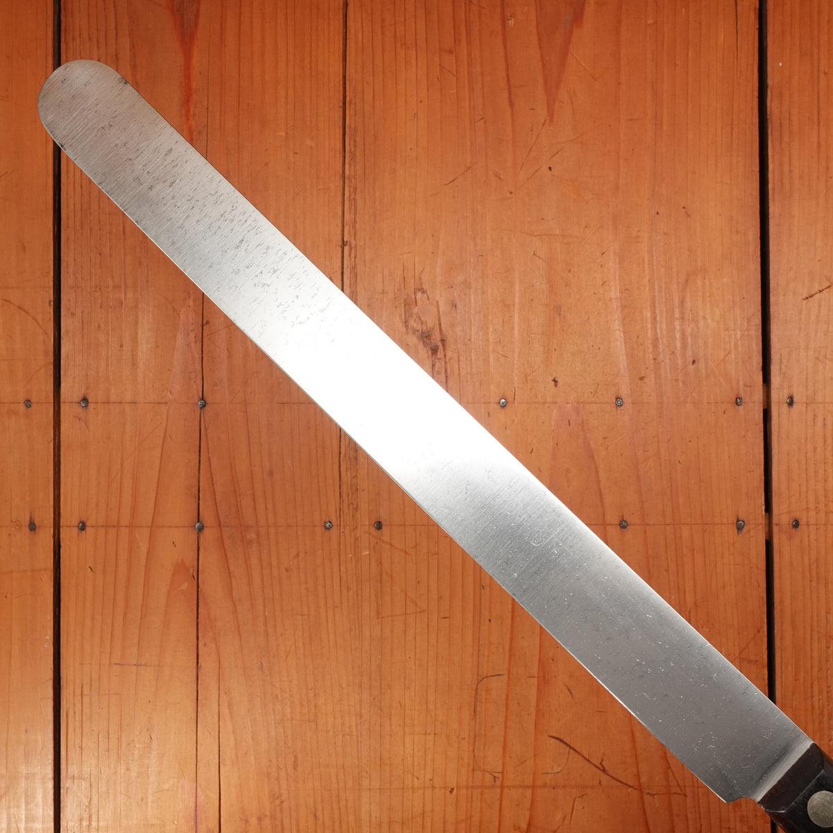 New Old Stock Columbia Cutlery Co 12" Roast Beef Knife Carbon Steel USA 1930-50s