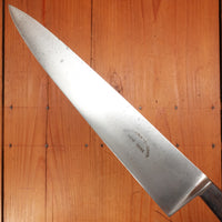 New Old Stock Columbia Cutlery Co 10.25" Chef Knife Carbon Steel USA 1930-50s