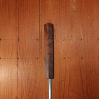 Dan Prendergast 7" Chef Knife Wrought Iron & Carbon Steel San Mai & English Walnut