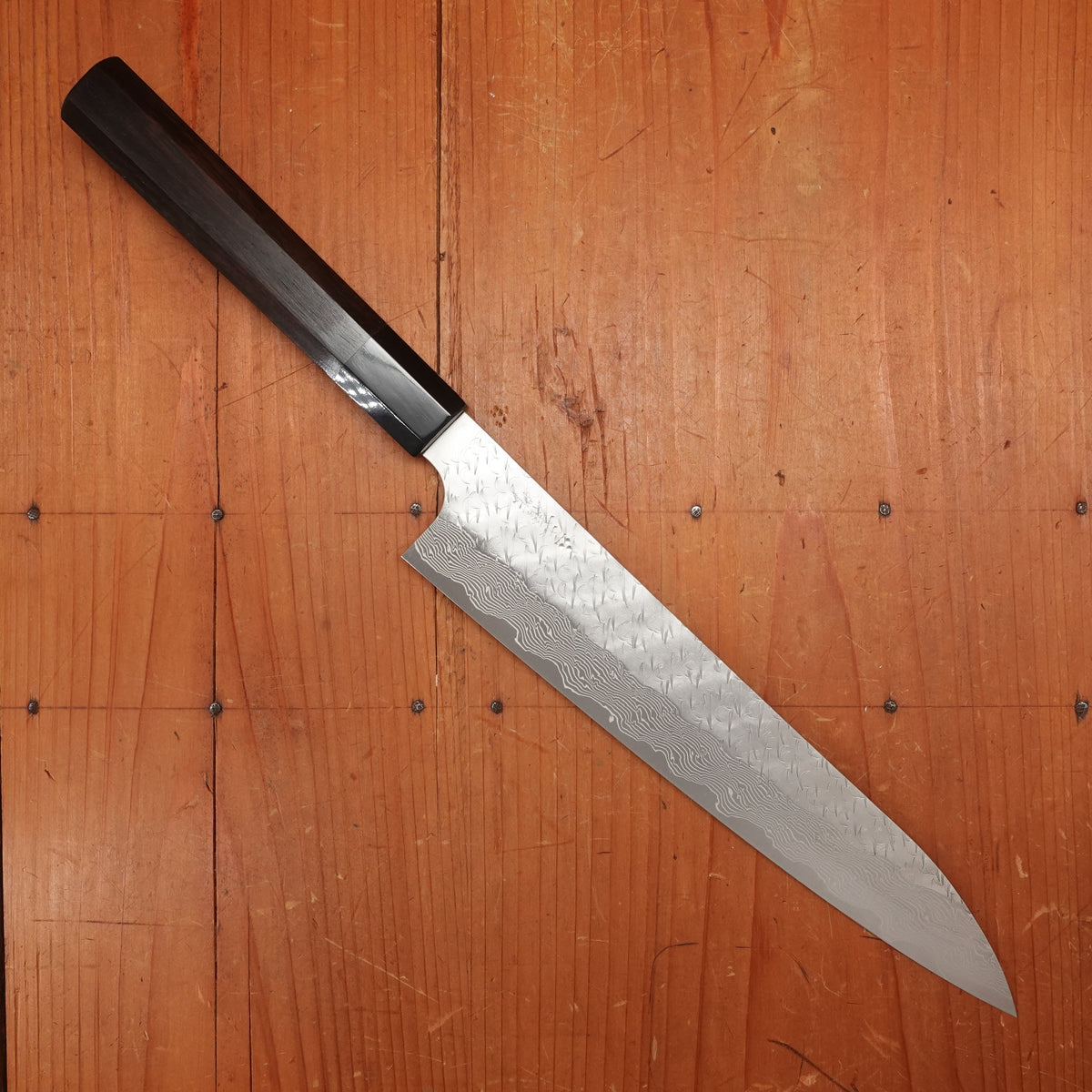 Nigara Hamono 240mm Sujihiki STRIX Ebony Handle