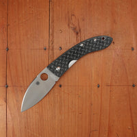 Spyderco Lum Chinese Nishijin Carbon Fiber