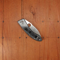 Spyderco Lum Chinese Nishijin Carbon Fiber