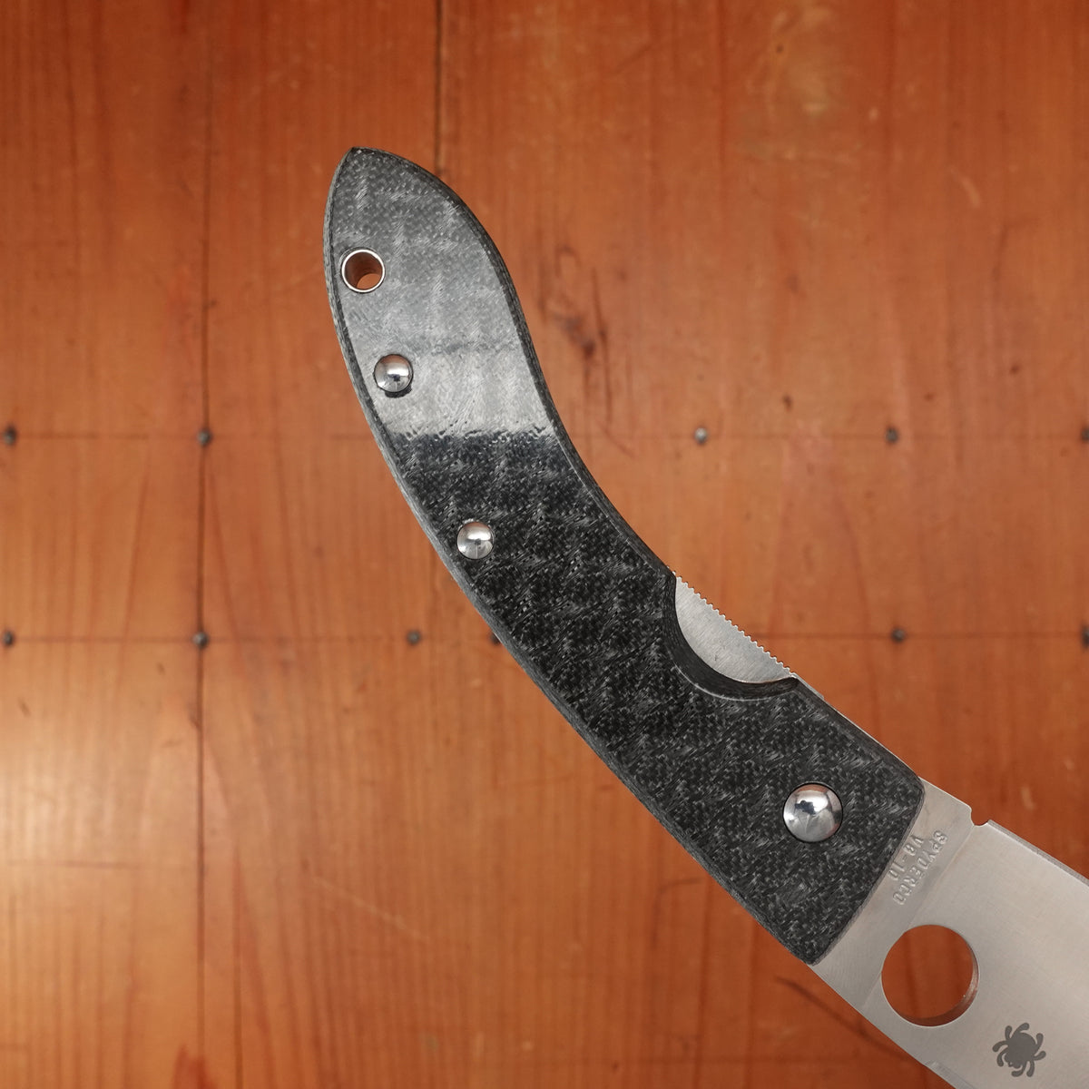 Spyderco Lum Chinese Nishijin Carbon Fiber
