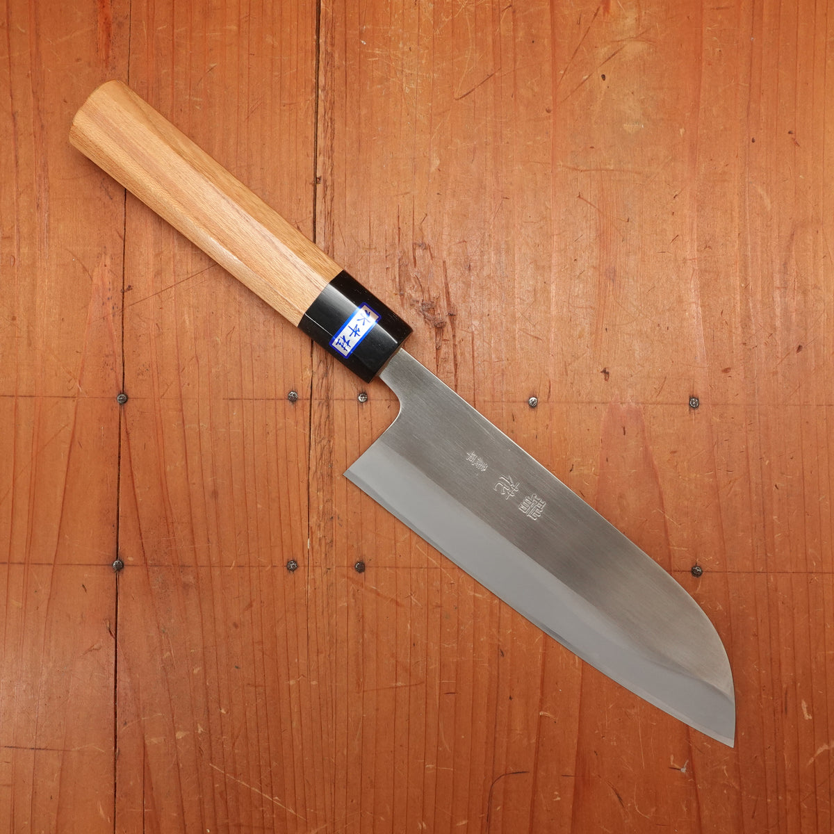 Gihei 165mm Santoku ZDP189 Keyaki Handle