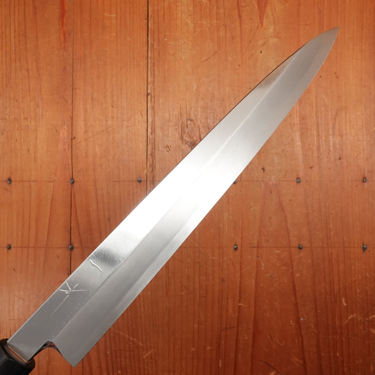 Hitohira Kikuchiyo Manzo 240mm Yanagi Ginsanko Ho Wood Handle (D-Shape)