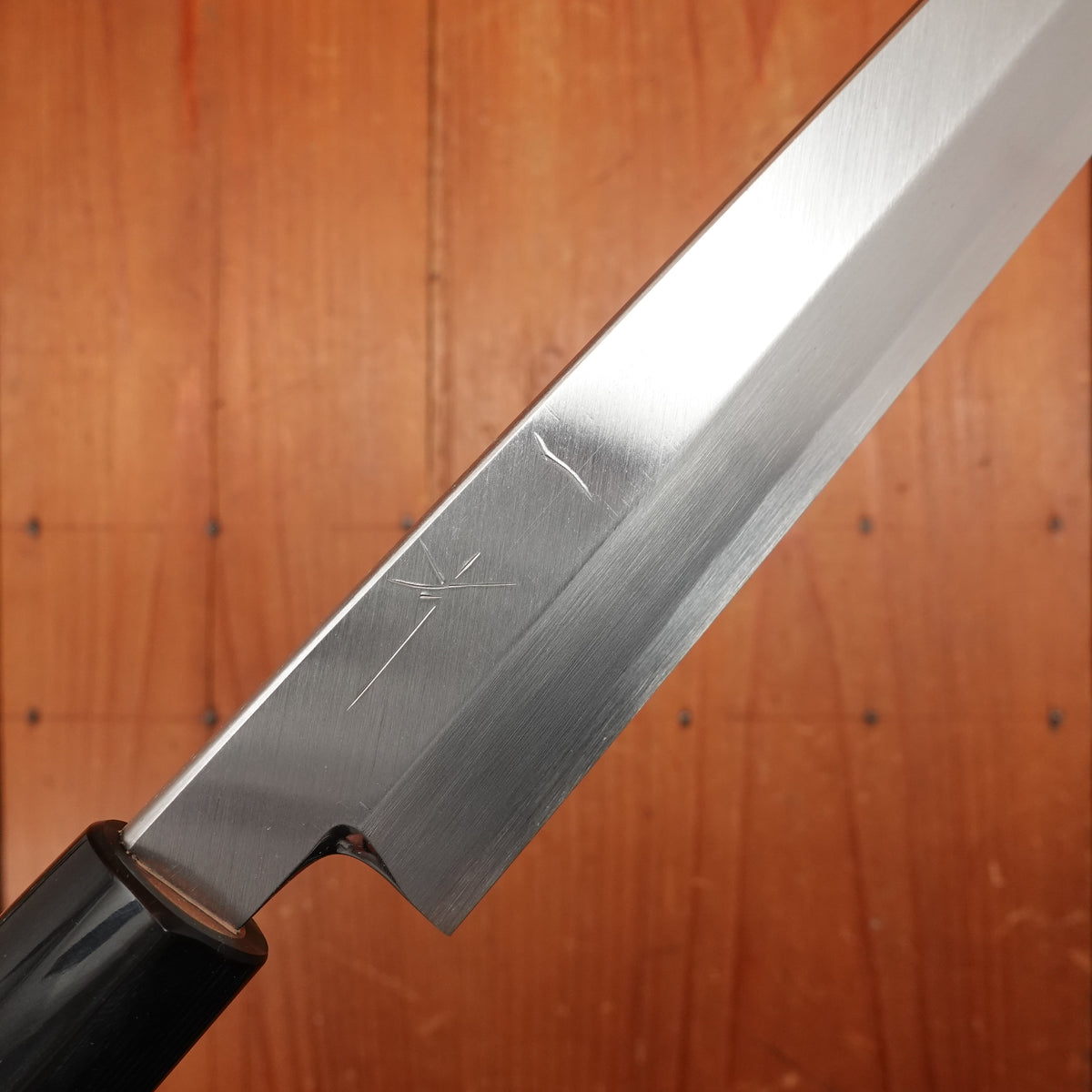 Hitohira Kikuchiyo Manzo 240mm Yanagi Ginsanko Ho Wood Handle (D-Shape)