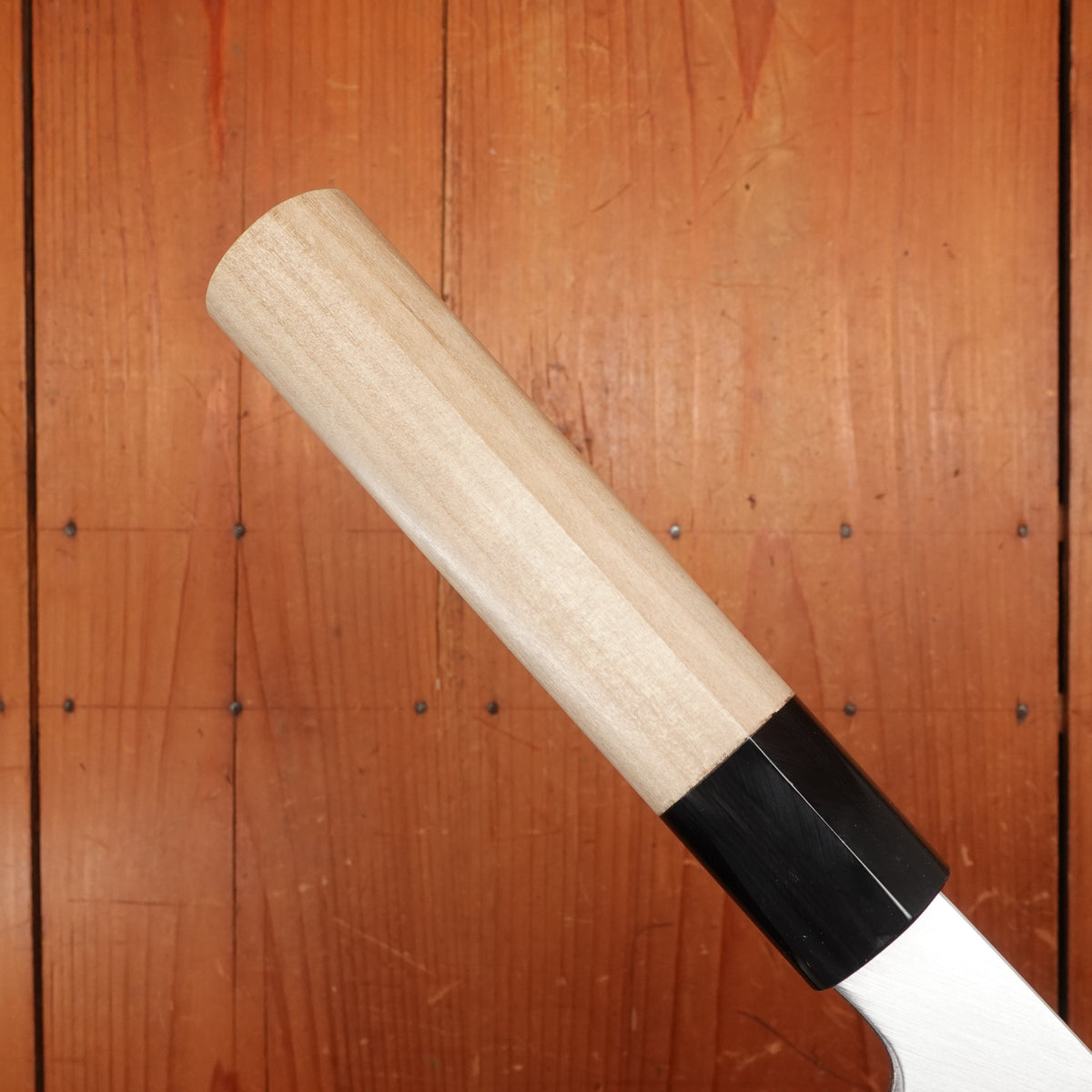 Hitohira Togashi 240mm Hamokiri Shirogami 2 Ho Wood (D-Shape)