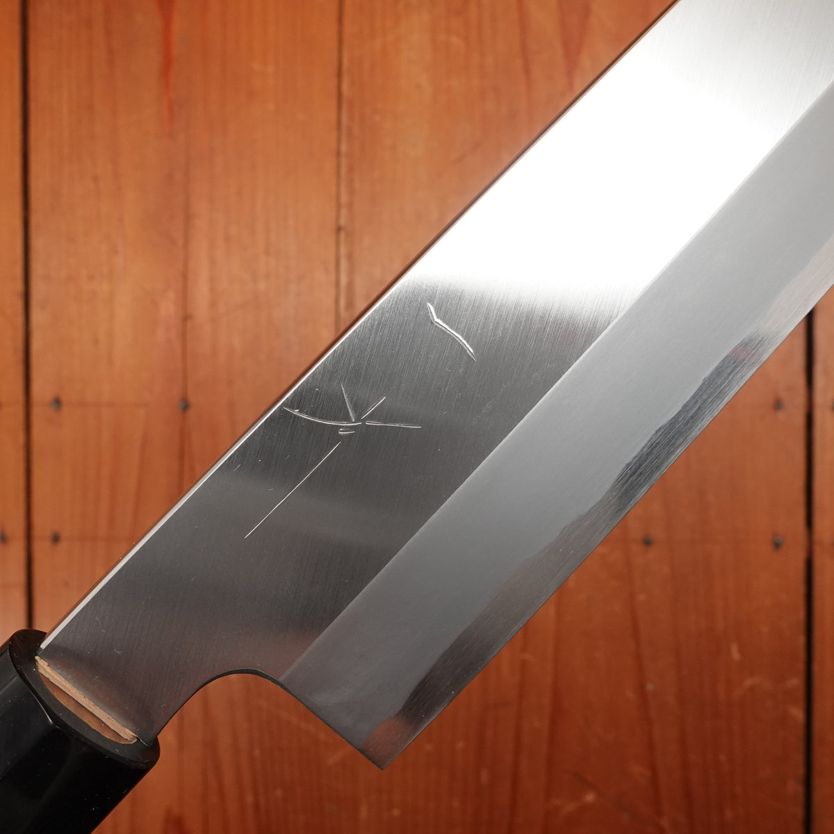 Hitohira Togashi 240mm Hamokiri Shirogami 2 Ho Wood (D-Shape)