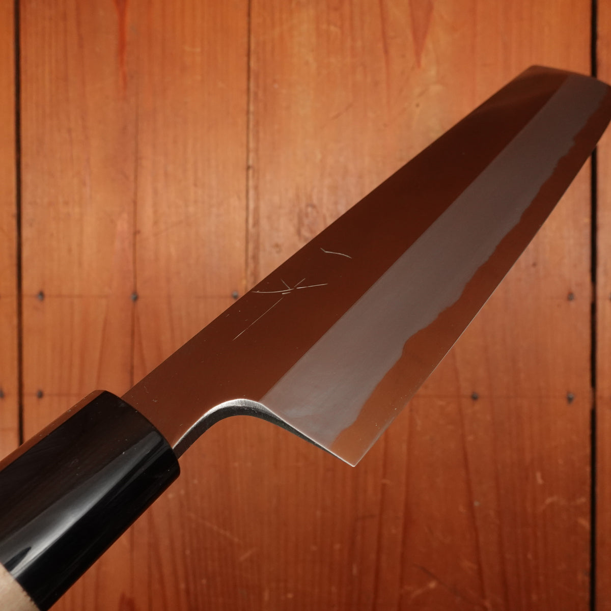Hitohira Togashi 240mm Hamokiri Shirogami 2 Ho Wood (D-Shape)