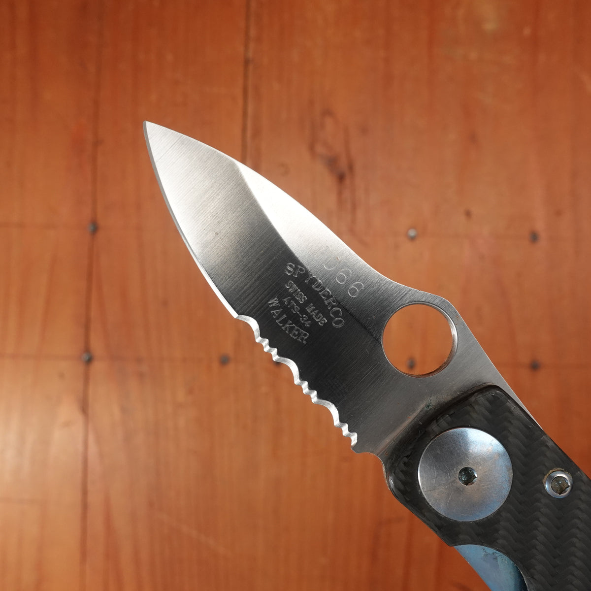 Spyderco C22 Michael Walker 1066/1165 2nd Production