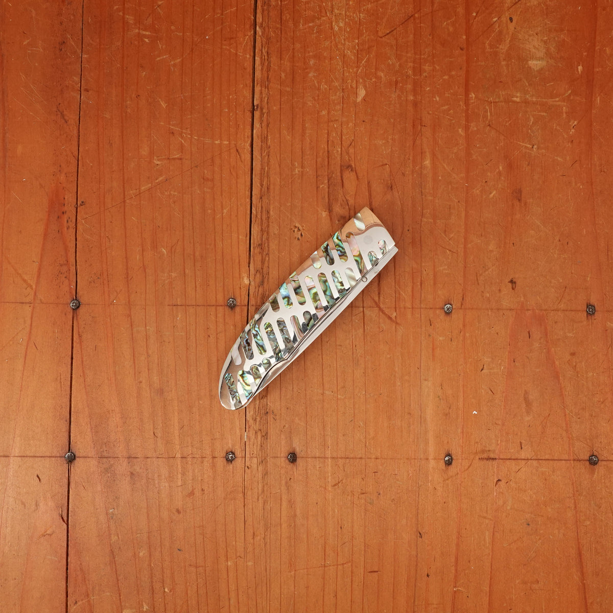 Koji Hara Yana 3" Abalone Liner Lock