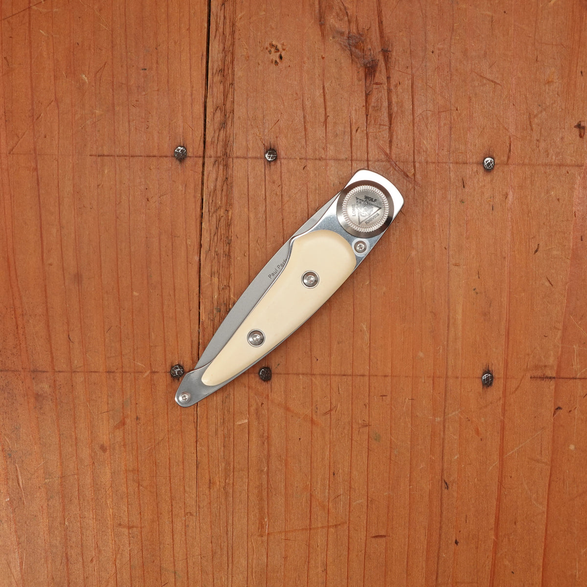 Lone Wolf Perfecto Paul Knife Pocket Folder LWLM14100