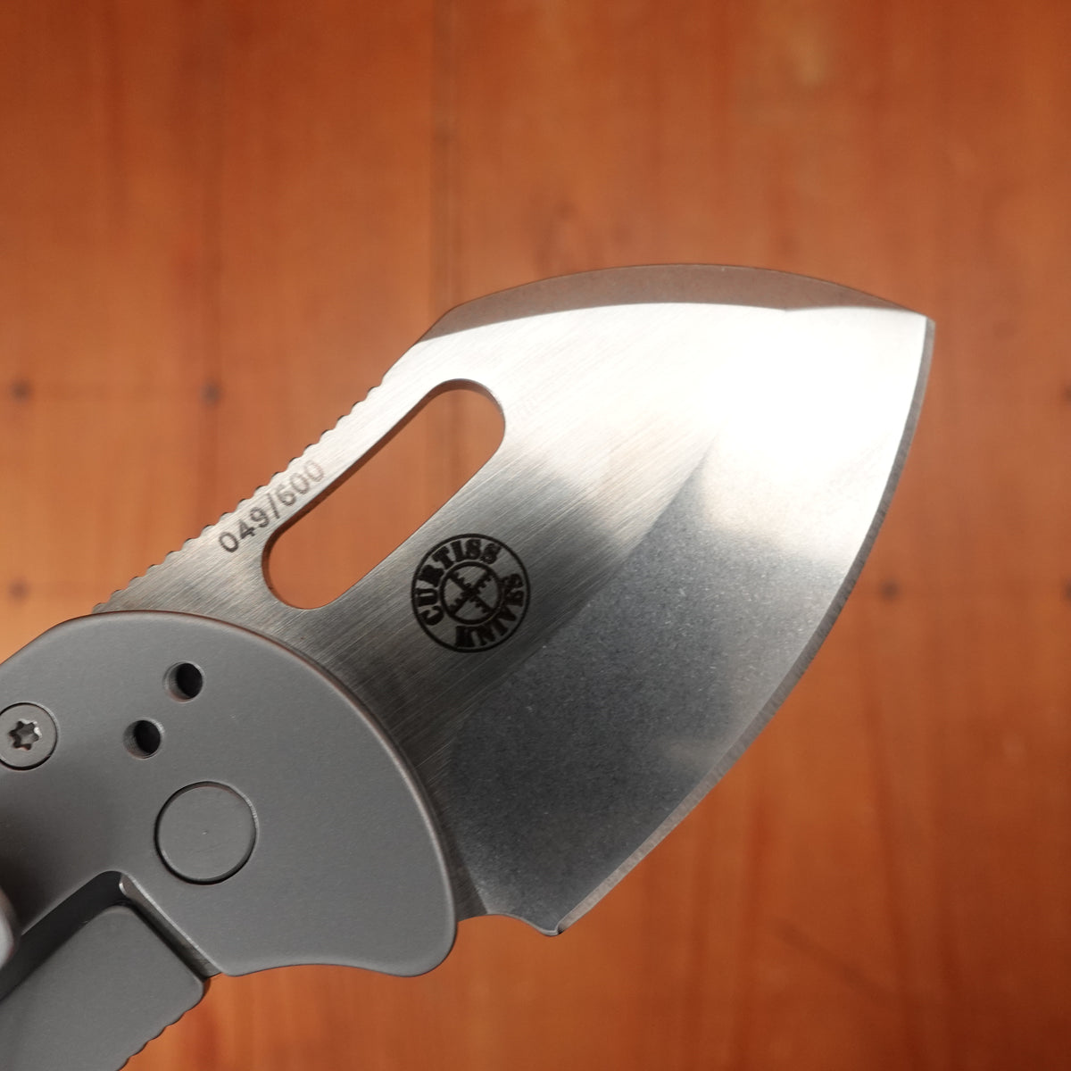 Boker Plus Nano Curtiss Knives 440c 01BO602 Orange 049/600 Limited Edition
