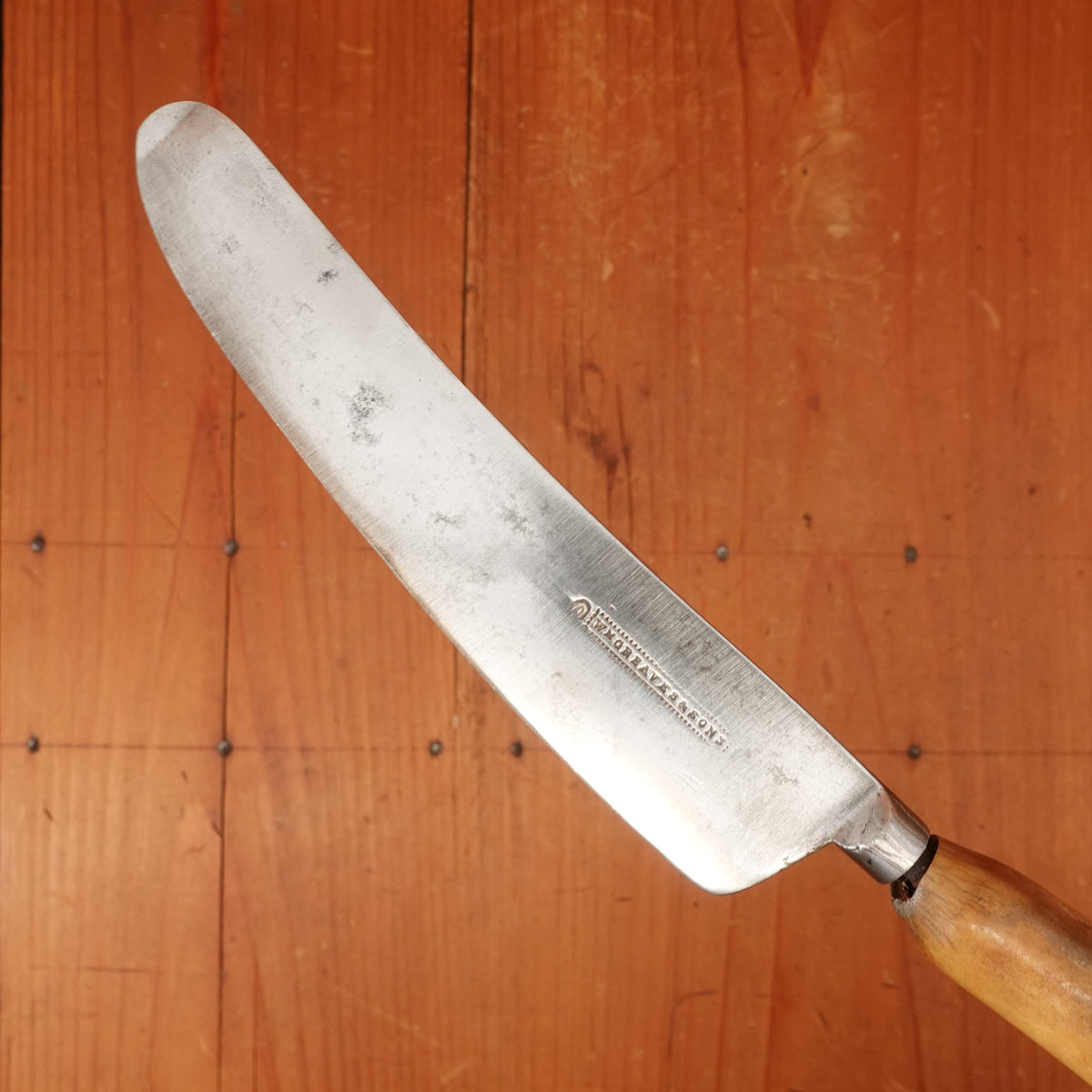 Wm Greaves and Sons Table Knife Set Stag Shear Steel Sheffield 1801-1850