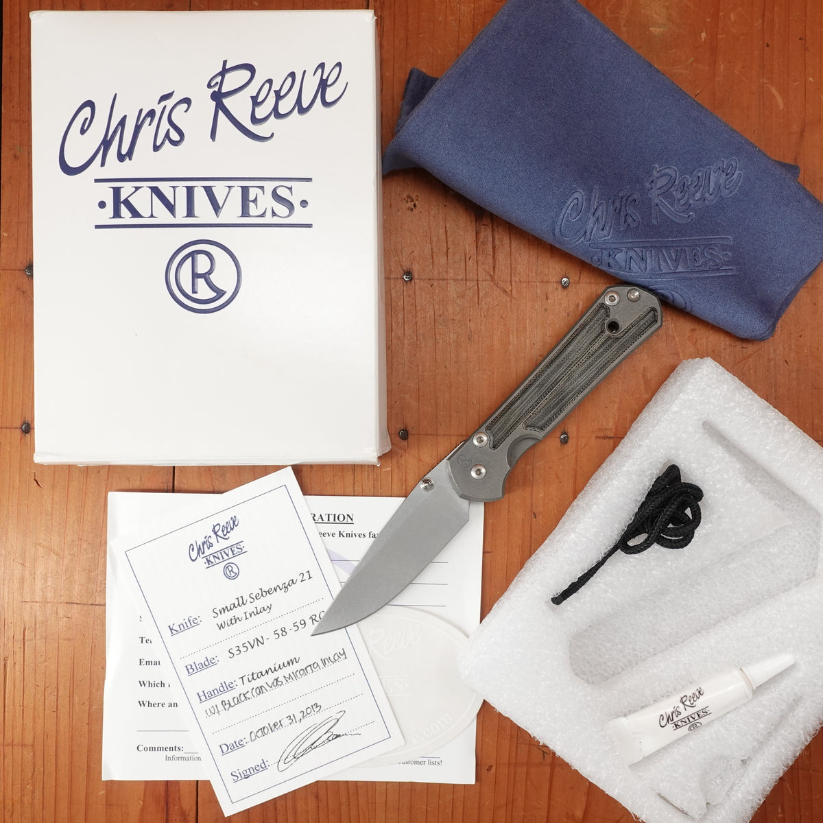 Chris Reeve Sebenza 21 Linen Micarata