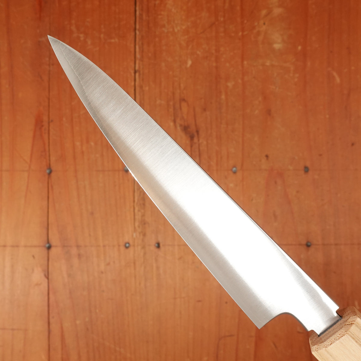 Konosuke Sanjo GS+ 150mm Petty SLD Khii Chestnut Handle with Leather Sheath