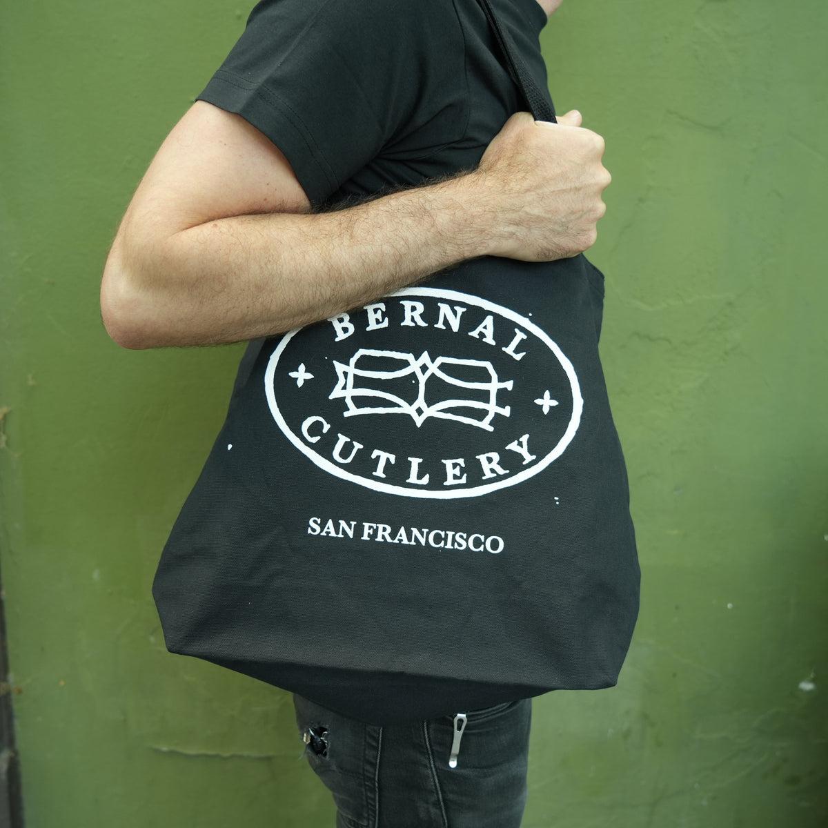 Bernal Cutlery Noir Tote Bag