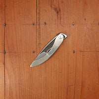 David Boye Bow Hunter Tweezerlock Folder Dendritic Cobalt Steel