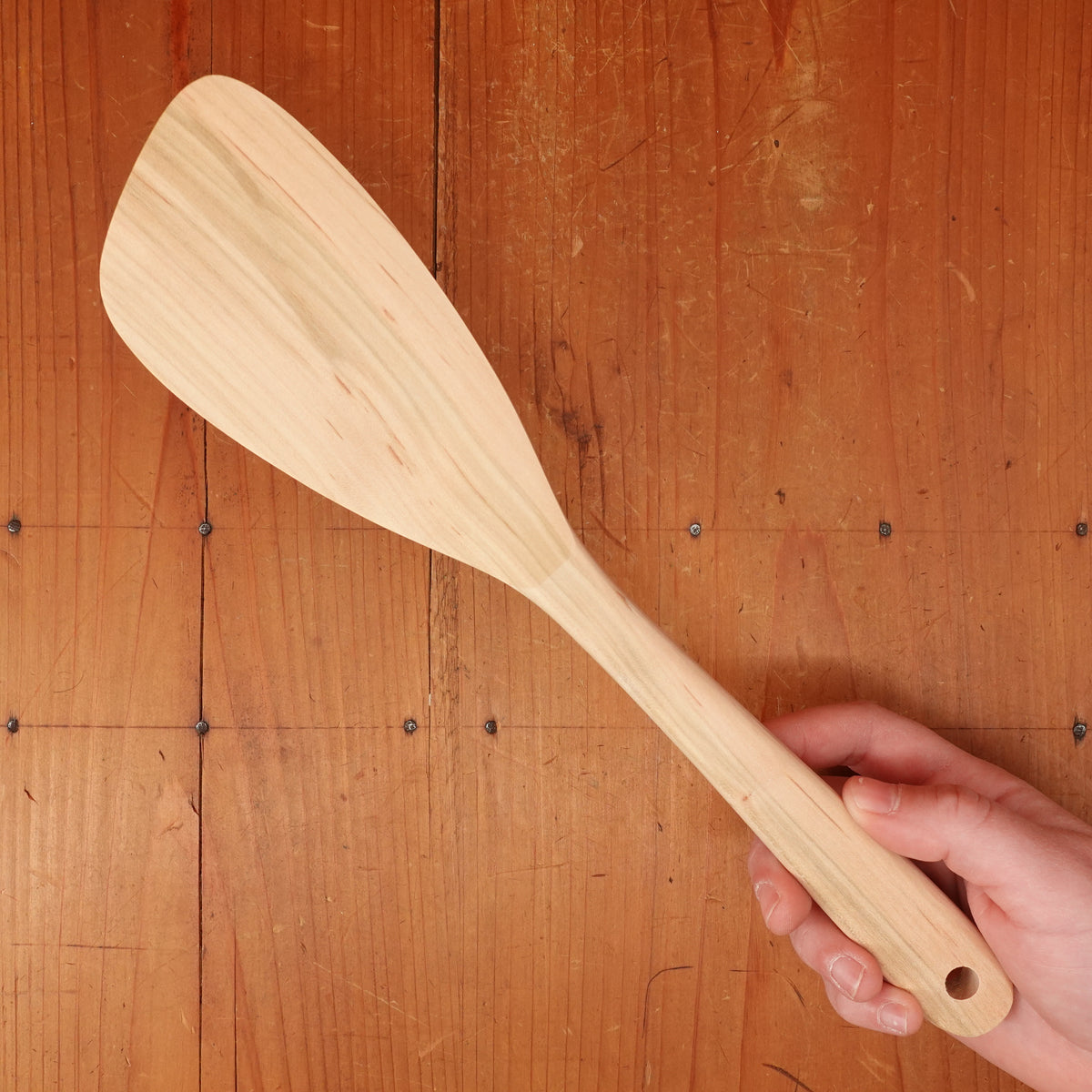 Miyajima Angled Wooden Turner Spatula