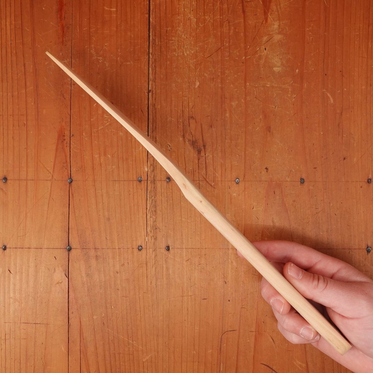 Miyajima Angled Wooden Turner Spatula