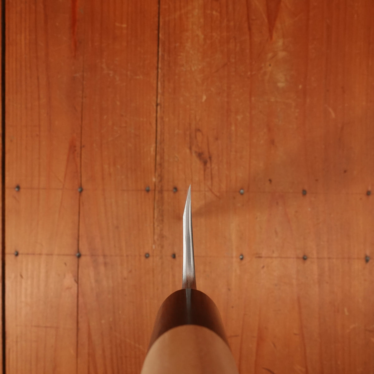 Shigefusa Kasumi 210mm Deba 26c3 Magnolia Wood/Horn Handle