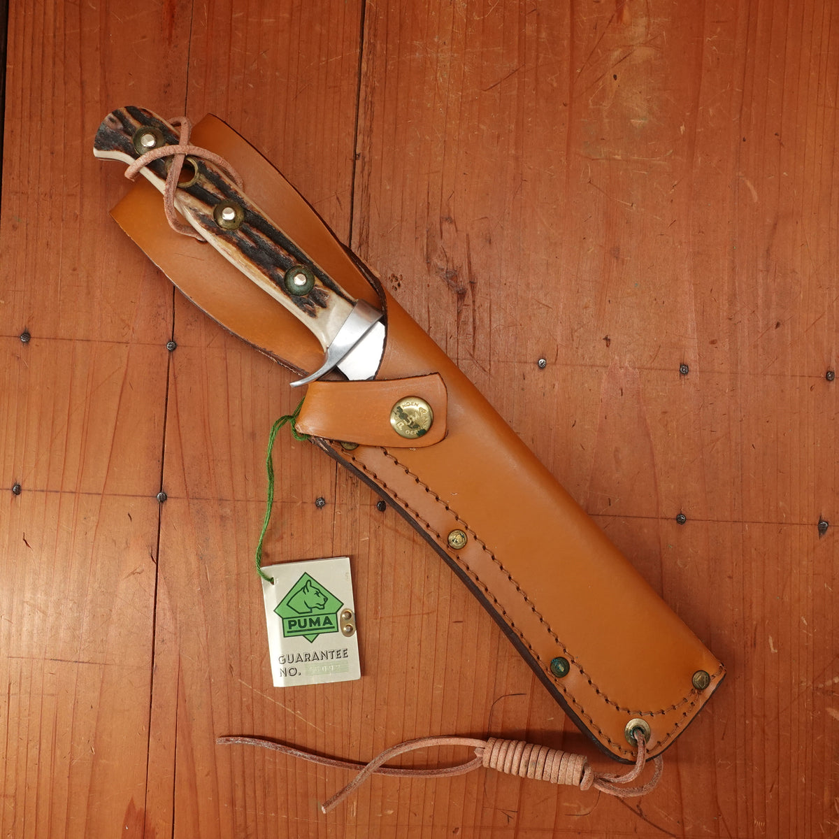 Puma Bowie 16/396 Hunting Knife with Leather Sheath