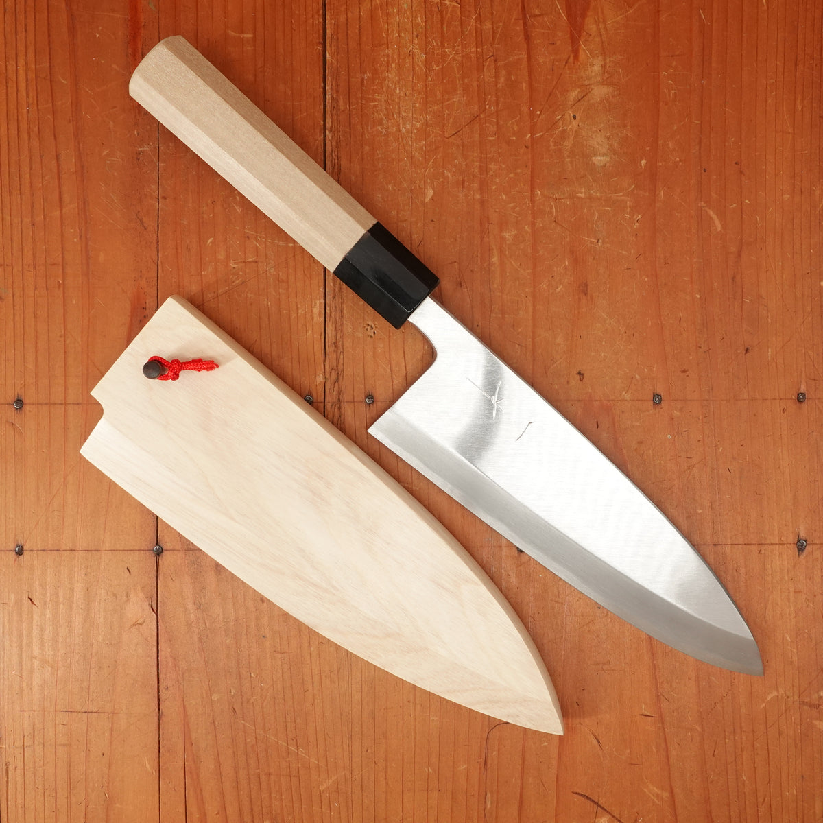 Hitohira Kikuchiyo Manzo 180mm Deba Aogami 2 Ho Wood with Saya