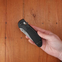 Benchmade 551-S30V Griptilian Drop Point CPM-S30V AXIS Lock Black Grivory Handle