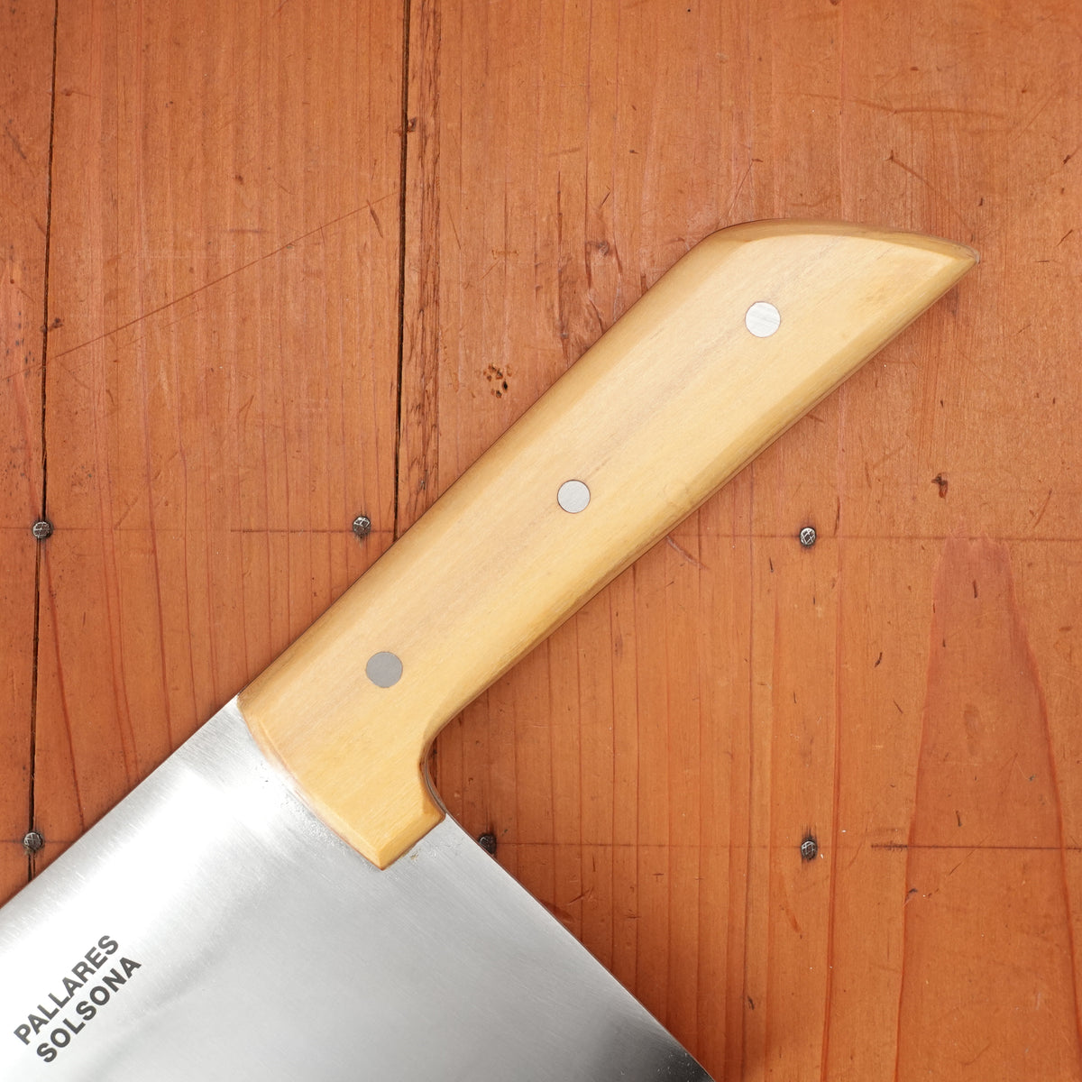 Pallares 10" Butcher Cleaver Carbon Steel Boxwood Handle