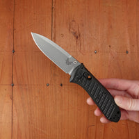 Benchmade 575-1 Mini Presidio II Drop Point CPM-S30V AXIS Lock Black Cf-Elite Handle
