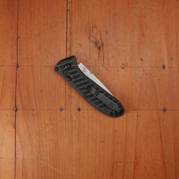 Benchmade 575-1 Mini Presidio II Drop Point CPM-S30V AXIS Lock Black Cf-Elite Handle