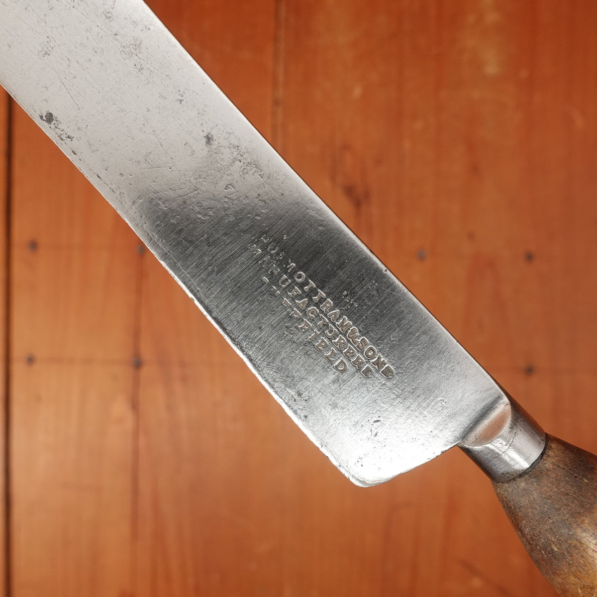 Thomas Mottram & Sons Table Knife Set Stag Shear Steel Sheffield 1839-1852