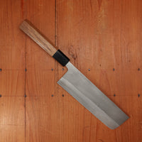 Yoshikane Hamono 165mm Nakiri SKD Nashiji Teak Handle
