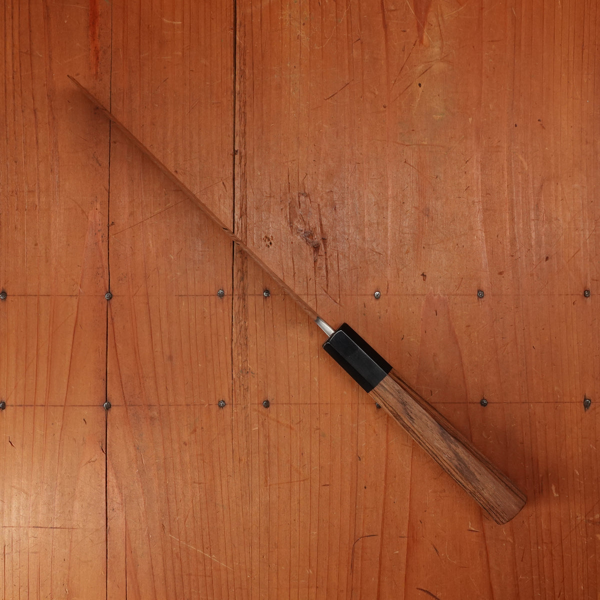Yoshikane Hamono 165mm Nakiri SKD Nashiji Teak Handle