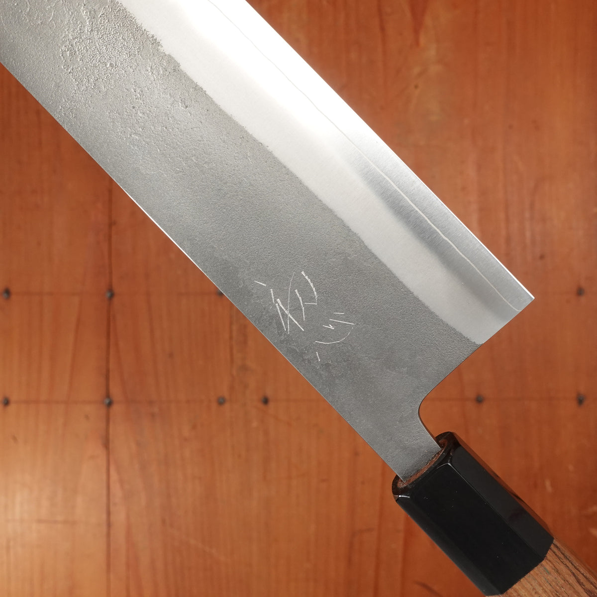 Yoshikane Hamono 165mm Nakiri SKD Nashiji Teak Handle