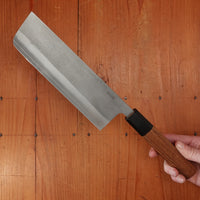 Yoshikane Hamono 165mm Nakiri SKD Nashiji Teak Handle