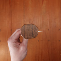 Yoshikane Hamono 165mm Nakiri SKD Nashiji Teak Handle