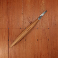Wood Tools Left Handed Open Curve Spoon Knife with Handle