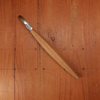 Wood Tools Left Handed Open Curve Spoon Knife with Handle
