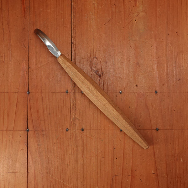 Wood Tools Left Handed Open Curve Spoon Knife with Handle