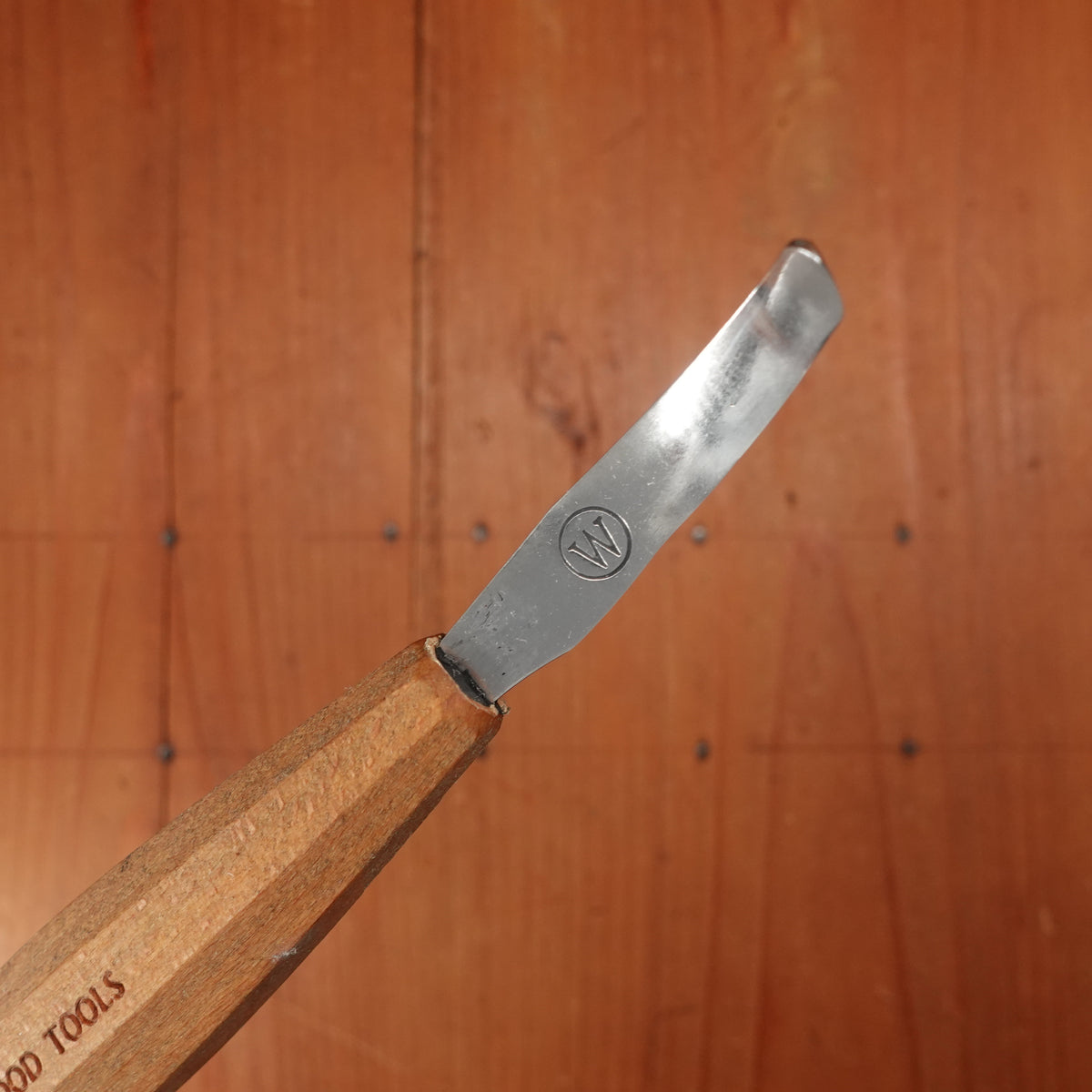Wood Tools Left Handed Open Curve Spoon Knife with Handle