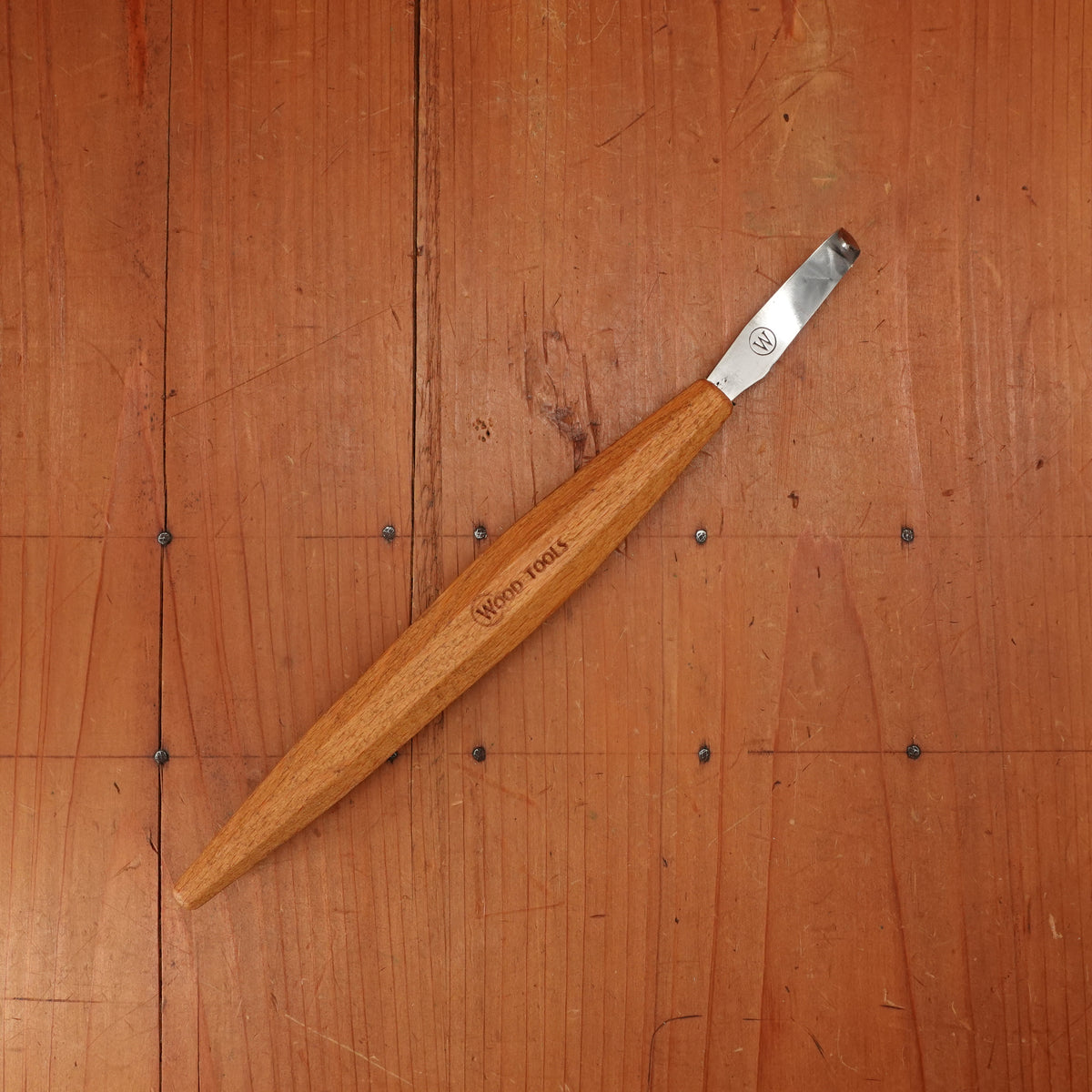 Wood Tools Left Handed Compound Curve Spoon Knife with Handle