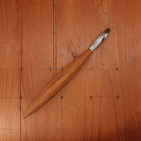 Wood Tools Right Handed Open Curve Spoon Knife with Handle