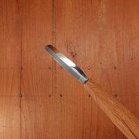 Wood Tools Right Handed Open Curve Spoon Knife with Handle