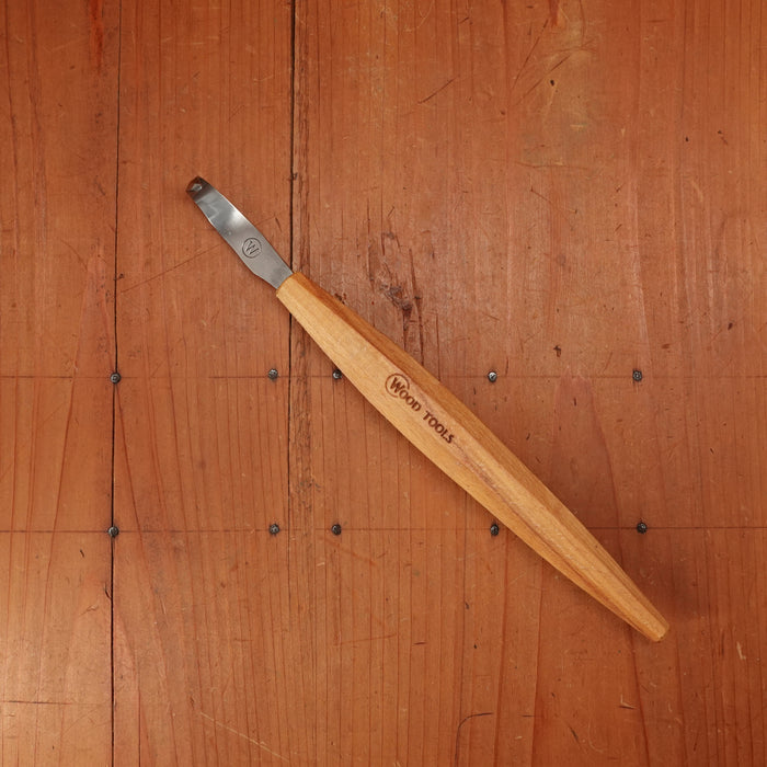 Wood Tools Right Handed Compound Curve Spoon Knife with Handle