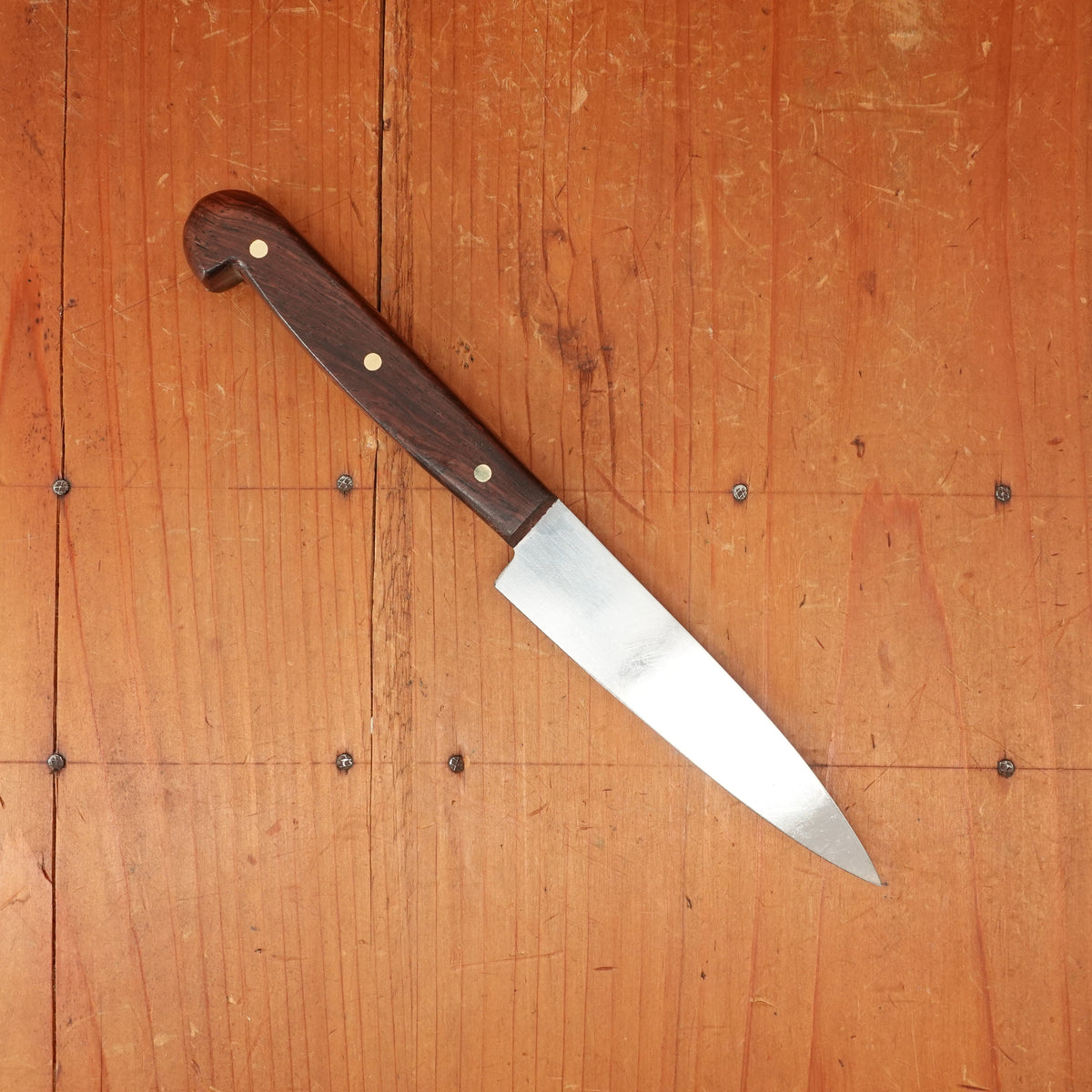 J Adams 4" Paring Knife Carbon Steel Palisander / Brass
